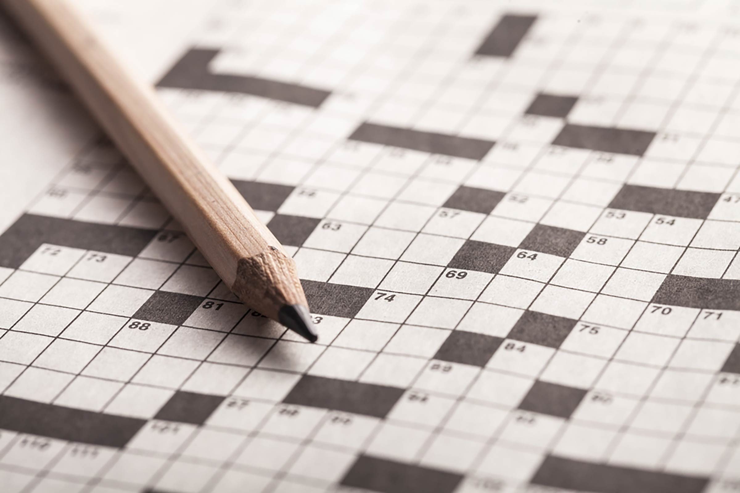 Brain games: Crossword puzzles and artistic hobbies can lower