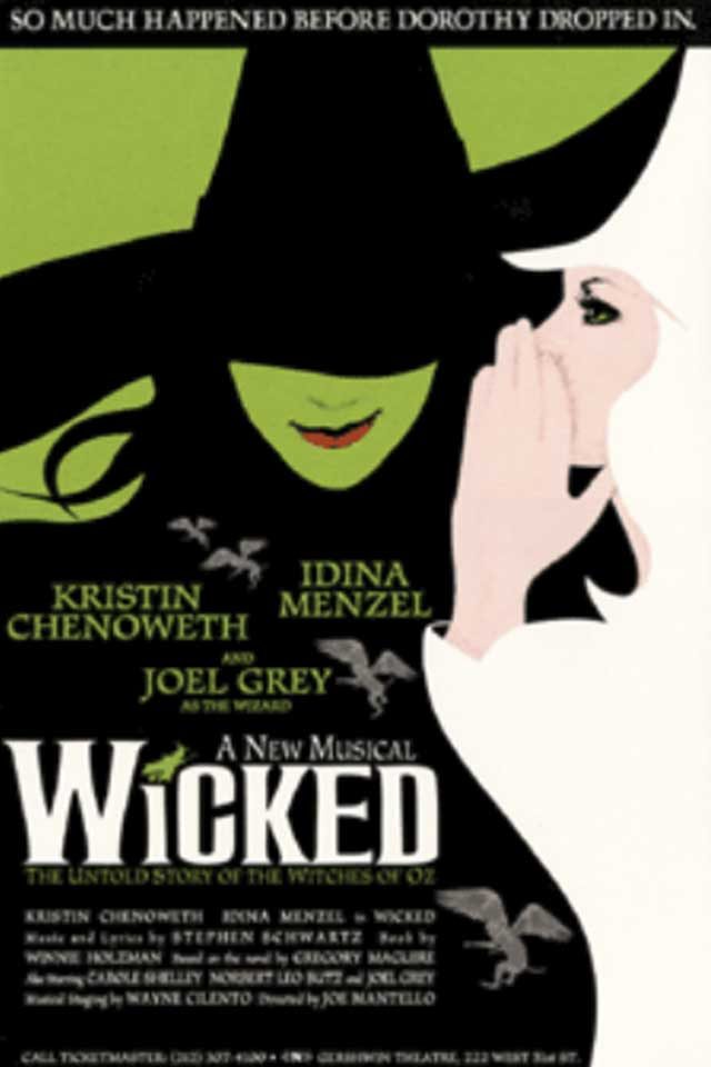 01-wicked-Hidden Lessons from Our Favorite Broadway Shows-via broadwayposters.com