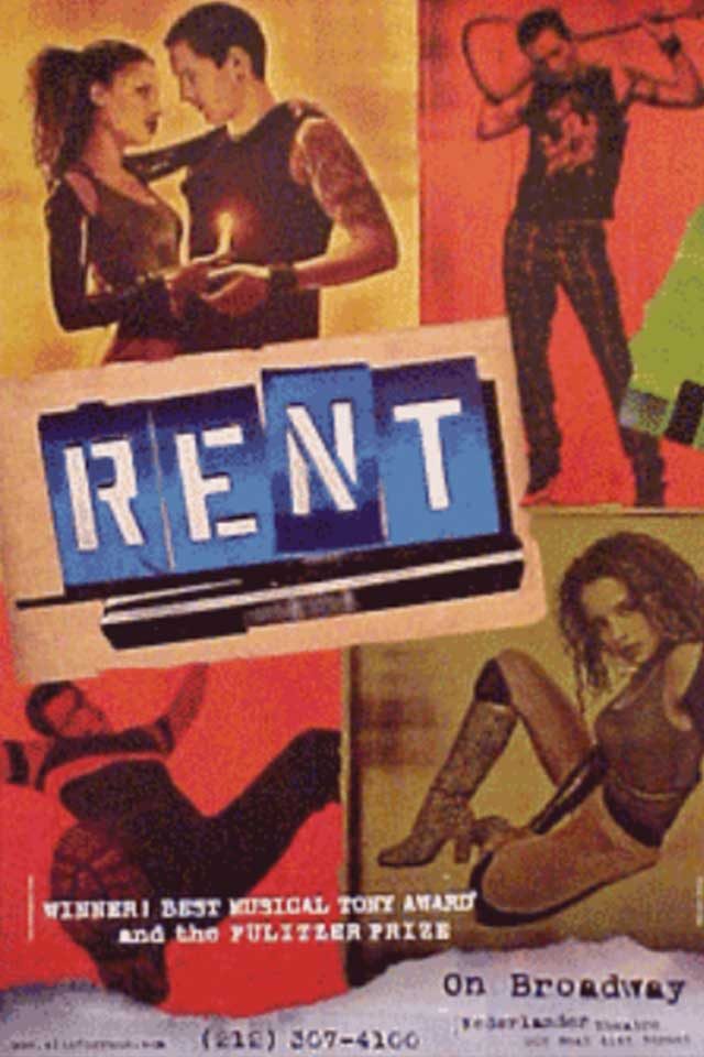 06-rent-Hidden Lessons from Our Favorite Broadway Shows-via broadwayposters.com
