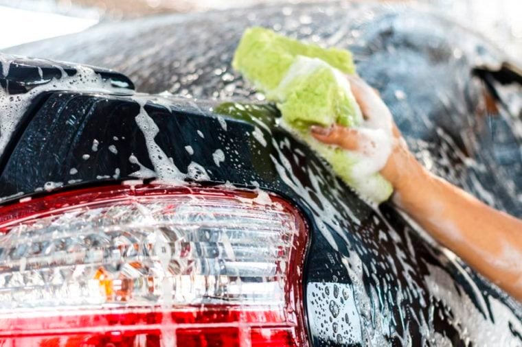 15-wash-car-Simple Ways to Torch 200 Calories in No Time_