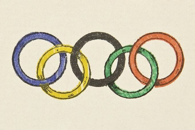 1913 Olympic Rings