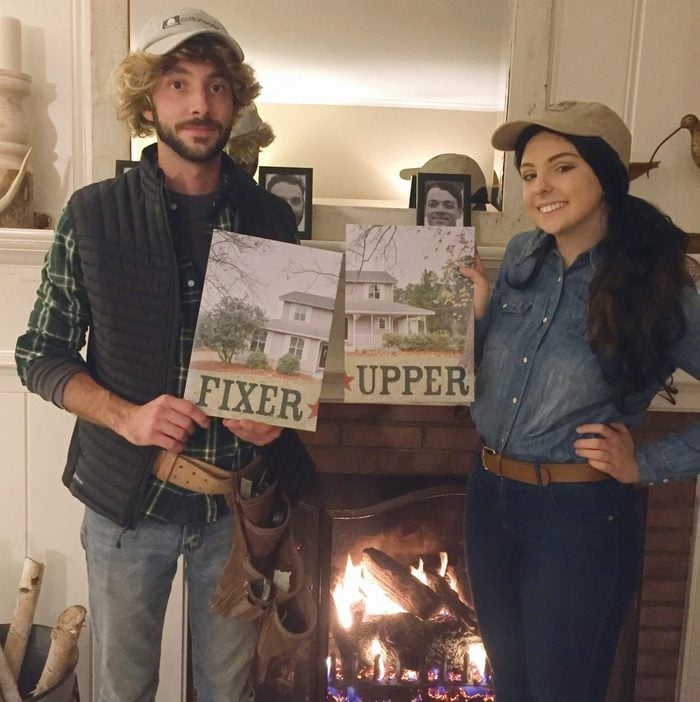 Chip and Joanna Gaines Halloween Costume