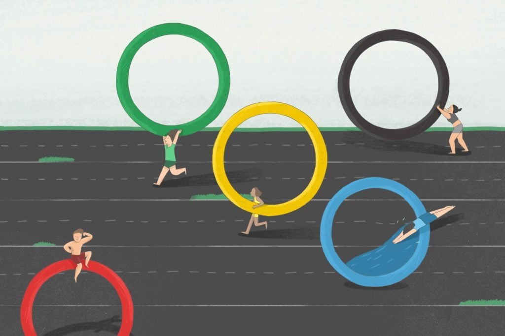 Olympic Rings What They Really Stand For Reader S Digest