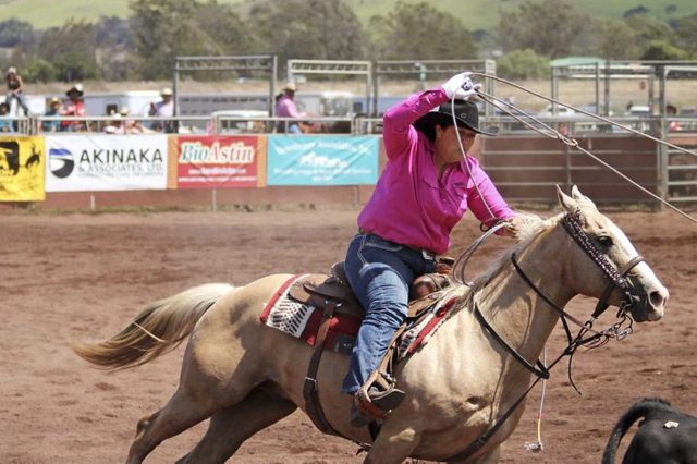 These Native Hawaiians Keep Traditions Alive On Their Ranch 4thTeamRoping-Nancy-ErgerReminisce