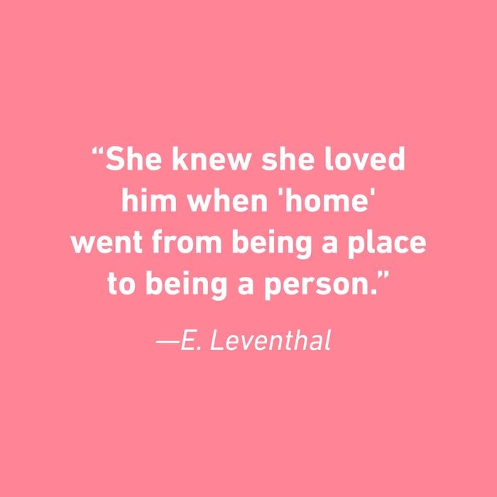 E. Leventhal Relationship Quotes That Celebrate Love