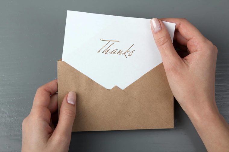 Thank-you-note