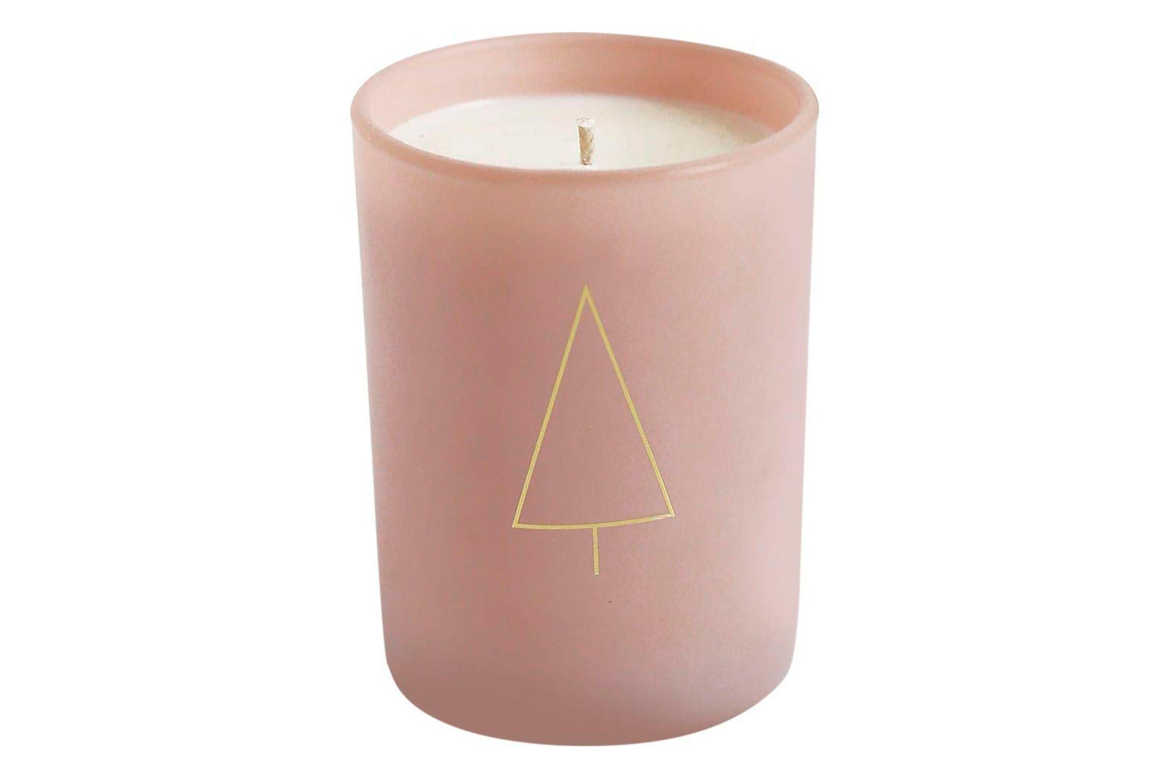 Brooklyn candle in studio pink