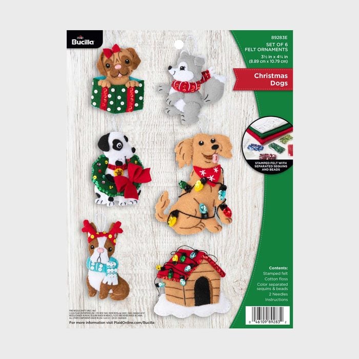 Holiday Dogs Christmas Ornaments
