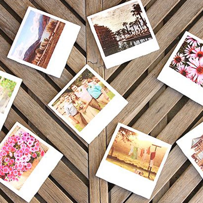 DIY Polaroid Photo Coasters gift