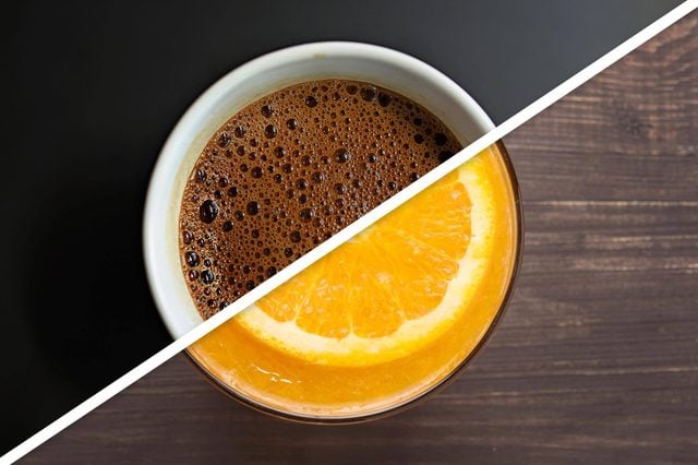 Coffee-orange