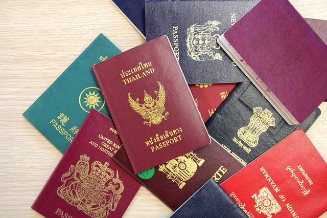 The Real Reason Why Passports Only Come in Four Colors
