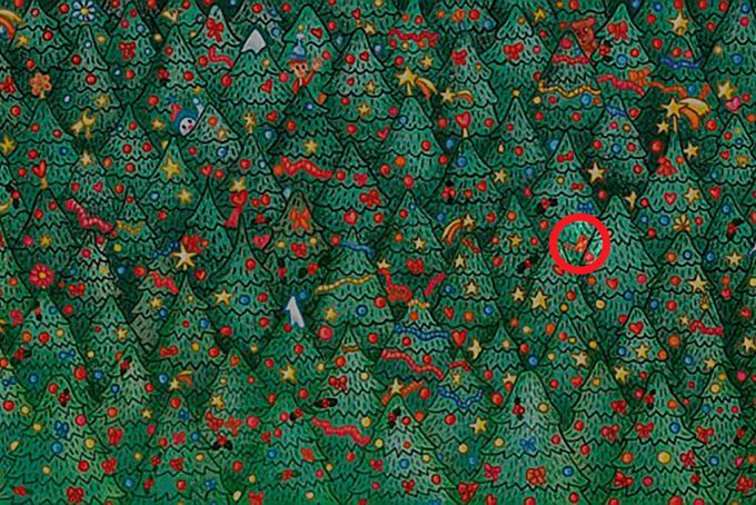 find the robbin among the trees hidden objects puzzle answer
