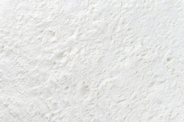Portion of Milk Powder (detailed close-up shot)