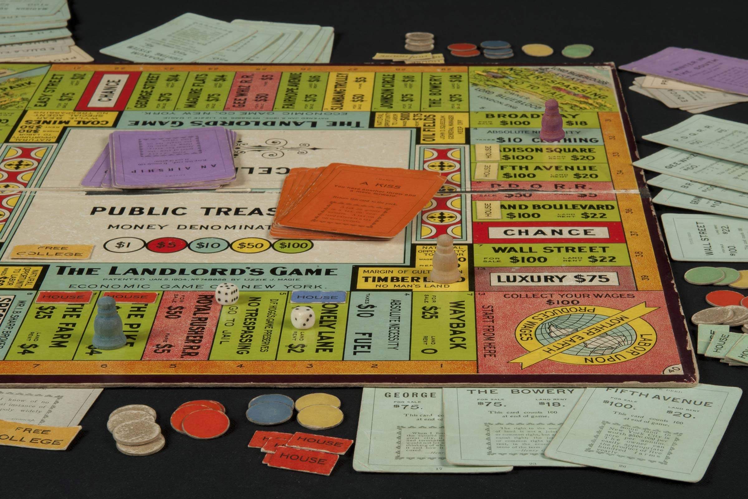 What the First-Ever Monopoly Game Looked Like