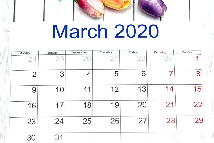 march 2020 calendar best month