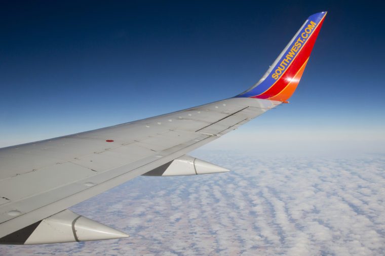 Southwest Airlines Airplane Seating Chart