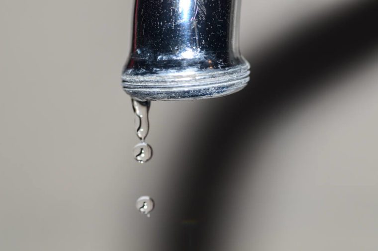 still dripping tap