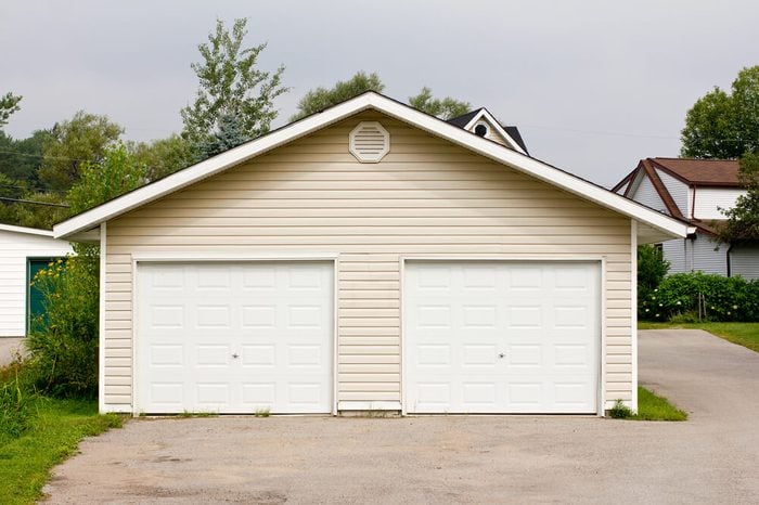 Standalone double garage
