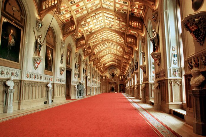 St George's Hall, Windsor Castle, England, Britain