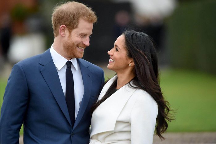 YEARENDER 2017 NOVEMBER Britain's Prince Harry pose with Meghan Markle during a photocall after announcing their engagement in the Sunken Garden in Kensington Palace in London, Britain, 27 November. Clarence House earlier 27 November 2017 announced the engagement of Prince Harry to Meghan Markle. 'His Royal Highness the Prince of Wales is delighted to announce the engagement of Prince Harry to Ms Meghan Markle. The wedding will take place in Spring 2018. Further details about the wedding day will be announced in due course.' the statement said.