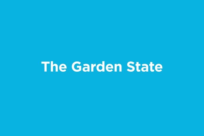 the garden state