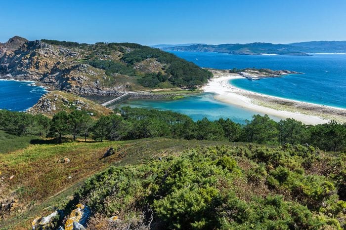 Cies Islands, National Park Maritime-Terrestrial of the Atlantic Islands, Galicia (Spain)