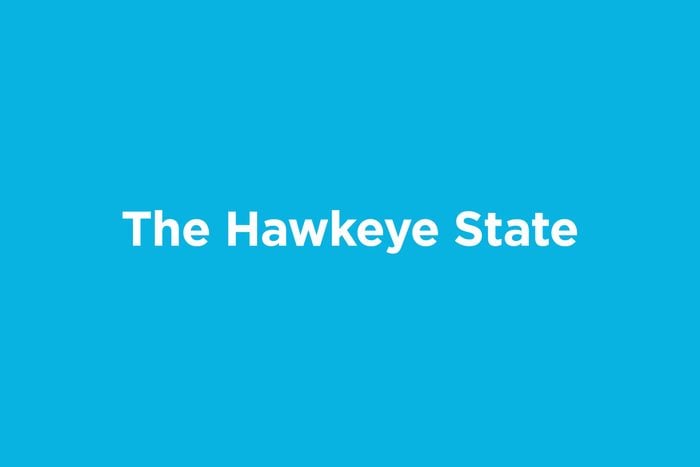 the hawkeye state