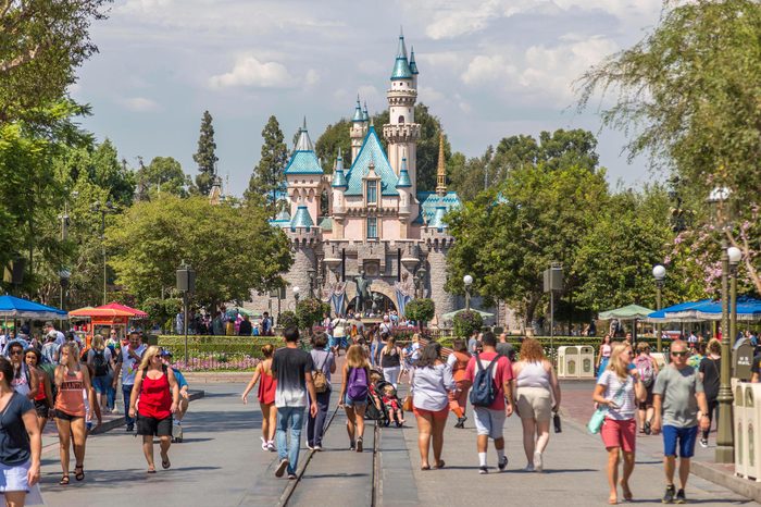 Sleeping Beauty Castle, Disneyland Park, Disneyland Resort, Anaheim, California, USA
