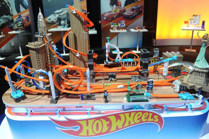 Hot Wheels showcases its top Track Builder sets at the New York Toy Fair