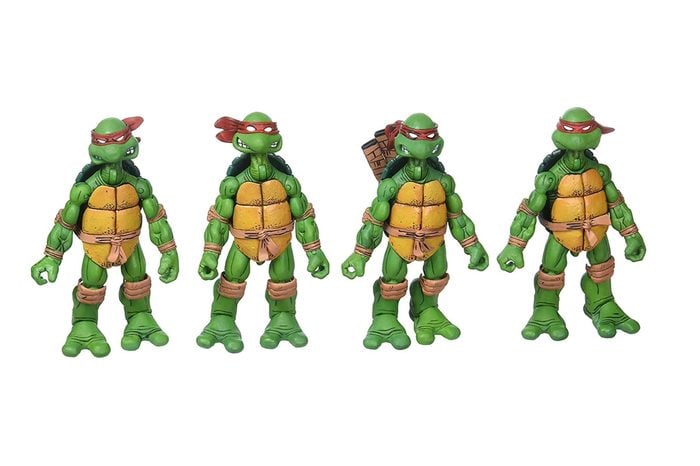 Original Teenage Mutant Ninja Turtles Comic Book action figures