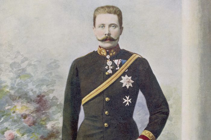 Archduke Franz Ferdinand Heir to the Austrian Empire Nephew of Franz Joseph Assassinated in 1914 1863 - 1914