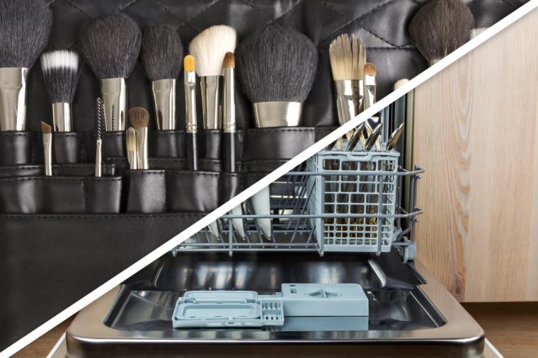 Cheap com dishwasher makeup brushes