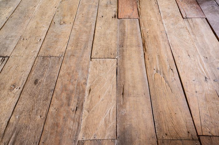 Vintage wood floor, Wood background.