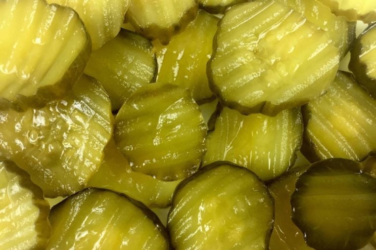dill pickle slices
