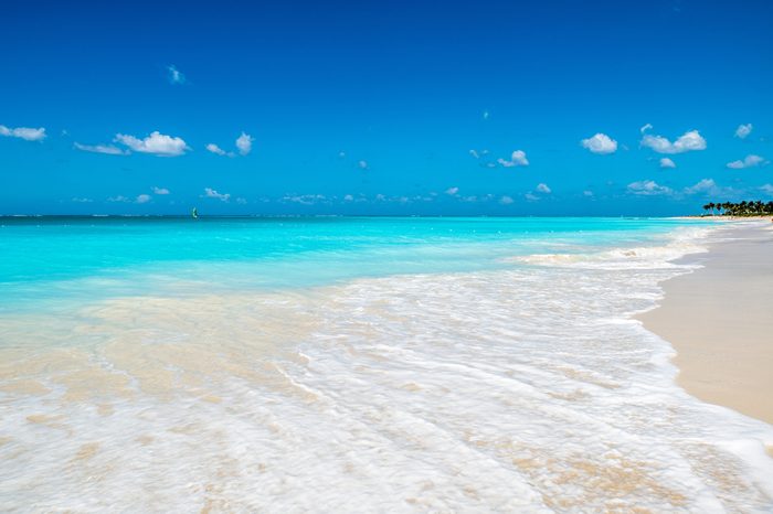 Sand beach on Turks And Caicos