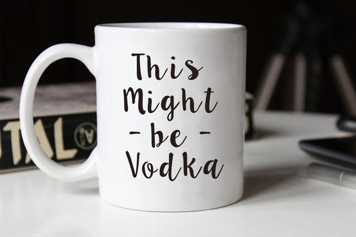this might be vodka - mug