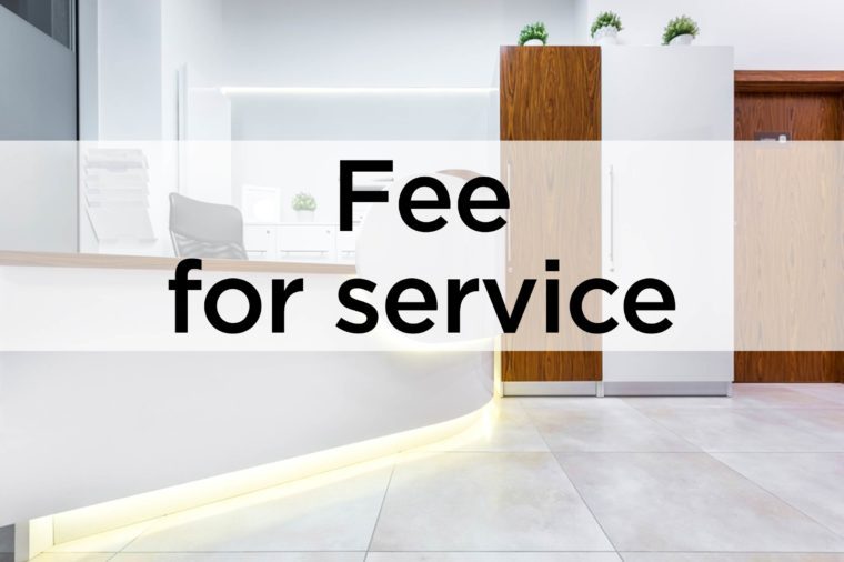 fee for service