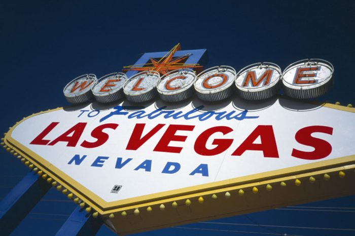 Welcome to Fabulous Las Vegas Nevada sign Las Vegas Nevada USA