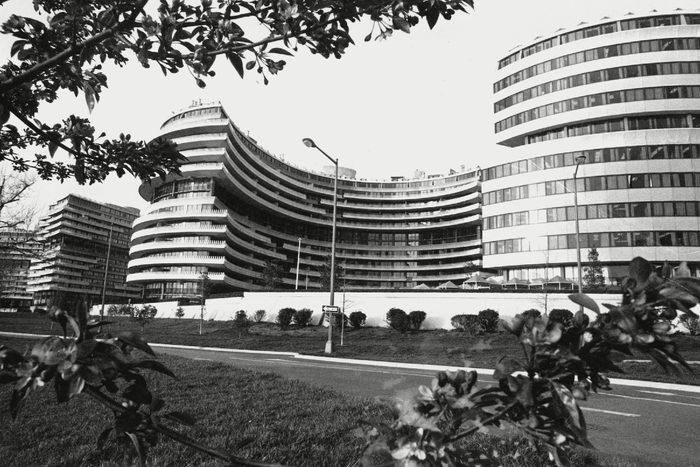 WATERGATE SCANDAL Democratic National Committee office in the luxurious Watergate complex in Washington, shown