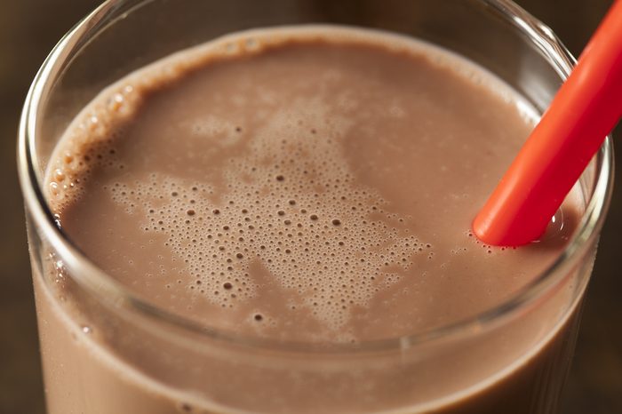 Refreshing Delicious Chocolate Milk with Real Cocoa