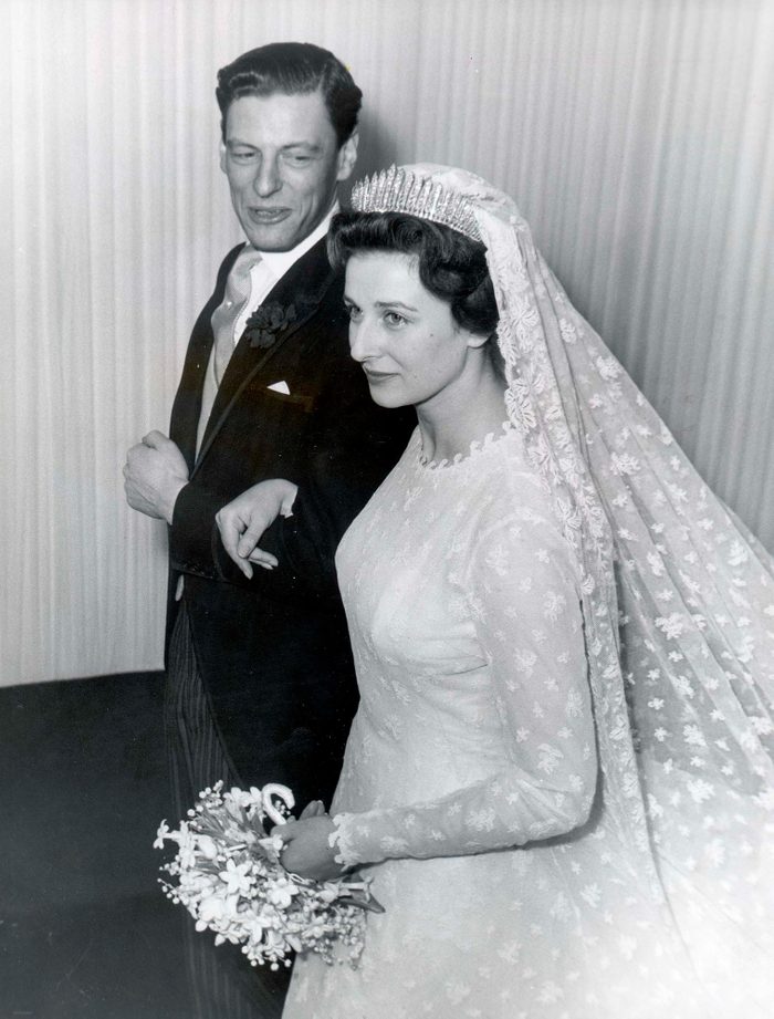 Princess Alexandra and Angus Ogilvy wedding