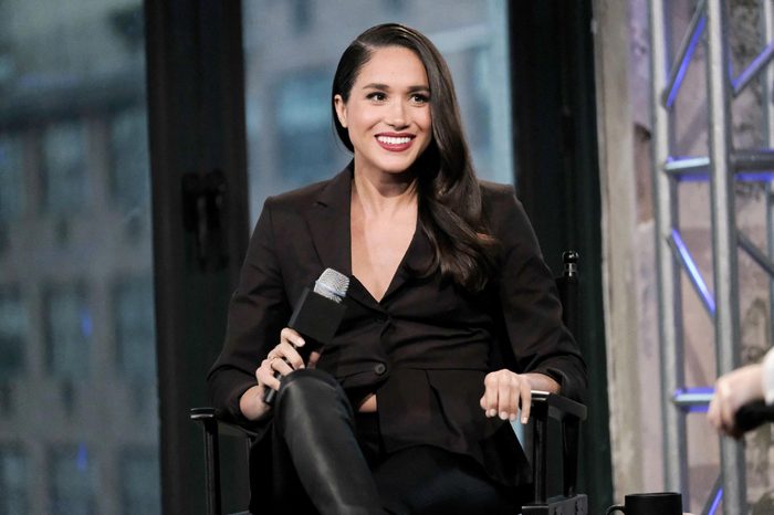 Actress Meghan Markle participates in AOL's BUILD Speaker Series to discuss her role on the television show, "Suits", at AOL Studios, in New York