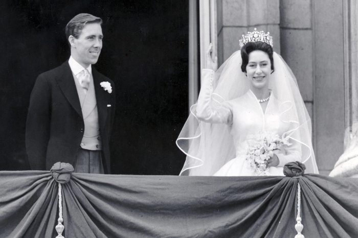 Princess Margaret's Wedding Princes Margaret And Mr Antony Armstrong-jones (lord Snowdon) Were Married At Westminster Abbey. The Bride And Bridegroom On The Balcony At Buckingham Palace.