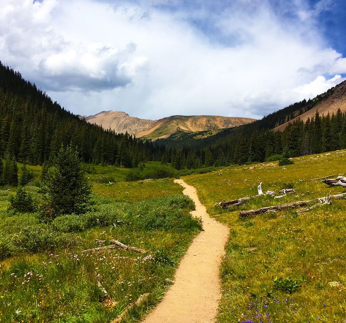 Herman Gulch Trail in Dillon, Colorado.