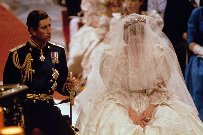 Prince Charles, Princess Diana Prince Charles and Lady Diana Spencer are shown on their wedding day at St. Paul's Cathedral in London on
