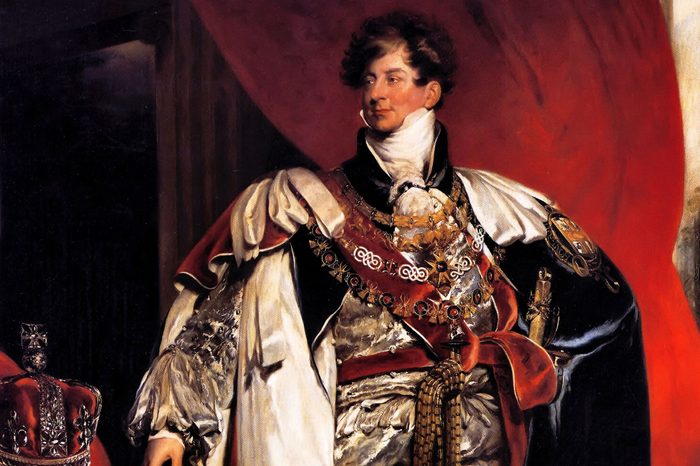 George IV 1762-1830, King of Great Britain 1820-1830. Portrait as prince Regent by Thomas Lawrence 1822