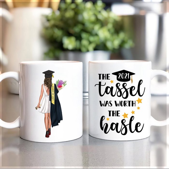 The Tassel Worth The Hassle Personalized Mug