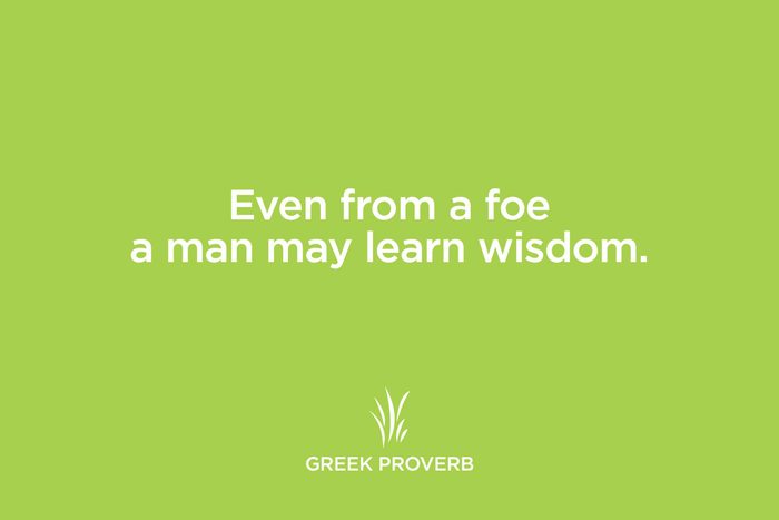 greek proverb