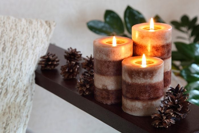 candles - Stock Image
