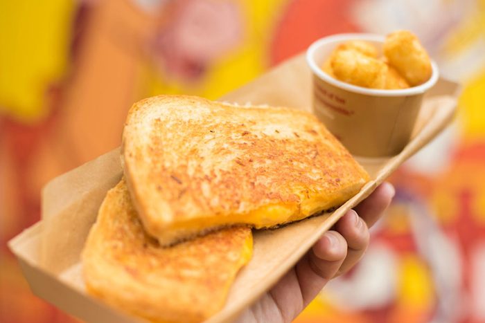 Grilled Three Cheese Sandwich Via Disneyparks
